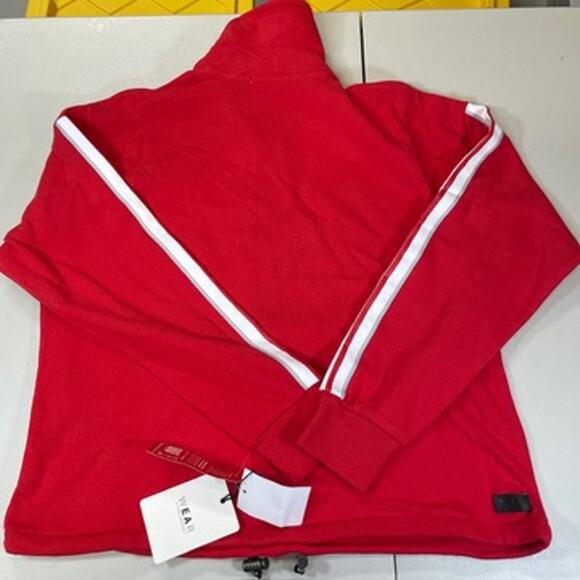 Ohio State Buckeyes Wear by Erin Andrews Women's Quarter-Zip Jacket - Picture 2 of 2